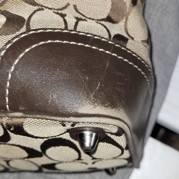 ATHENTIC COACH LEATHER BAG - Picture 6 of 10